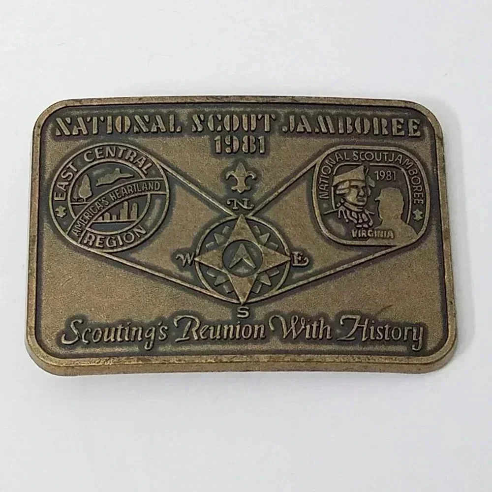 Boy Scouts 1981 National Jamboree Belt Buckle